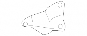 Airbag sensor, center left, Toyota Solara 2.4 04-08