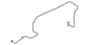 Oil Cooler Pipe for Audi A4 B8 08-16 2.0T Exhaust