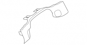 Steering column cover Audi A4 B8 08-16 brown