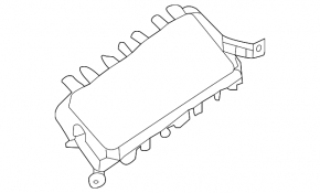 Airbag passenger in the dashboard Nissan Maxima A36 16-18