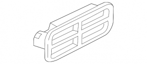 Ventilation shield right Mercedes GLC 16-22