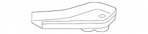Rear subframe lug left Mercedes W213 E 300/350/400/450 17-23