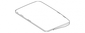 Sunroof glass for Mercedes X164 GL W164 ML W251 R