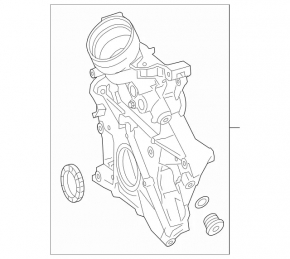 Mercedes W167 GLE 350 20-23 2.0T Front Cylinder Head Cover