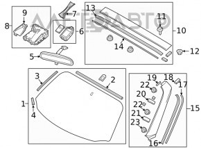 Mazda CX-9 Lane Keeping Camera 16-