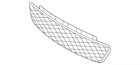 Mazda6 03-05 front bumper lower grille