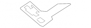Bracket for the absorber canister of the Porsche Cayenne 19-26 2.9T, 3.0T, 4.0T
