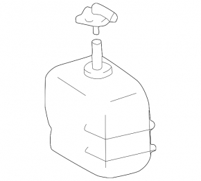 Expansion tank cooling Lexus ES300 ES330