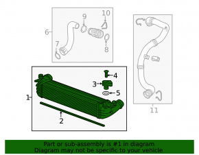 Intercooler Chevrolet Cruze 16-