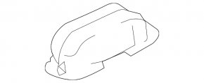 Trailing arm bracket rear left Toyota Highlander 20-