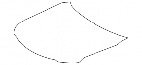 Hood bare Toyota Camry v70 18- steel SIMYI