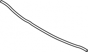 Windscreen wiper grille seal central Infiniti Q50 14-20