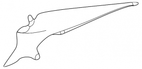 Rear pillar trim right Nissan Altima 19-24 gray