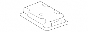 Ceiling light rear Lexus NX200t NX300 NX300h 15-21 beige, without sunroof