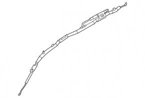 Left side curtain airbag for Kia Sorento 10-15