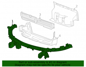 Acura ZDX 24-26 TV top bar