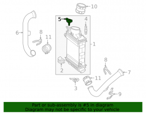 MAP sensor Mercedes GLS-class X166 15-19 3.0