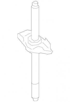 Lincoln Corsair Spare Tire Bolt 20-26