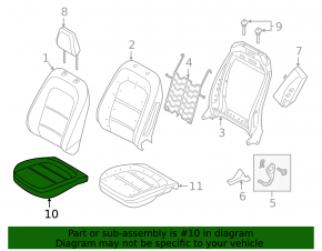 Ford Escape MK4 20-22 leather driver's seat upholstery, beige and black, perforated, dented leather, needs cleaning