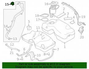 Land Rover Range Rover Velar 18-26 Fuel Filler Cap