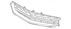 Chevrolet Impala 14-19 Front Bumper Lower Grille