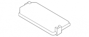 Nissan Kicks 18-20 Pre-Resident Fuse Box Cover