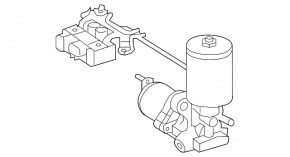 Brake booster Lexus RX450h 10-15