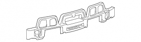 Lexus GS300 GS350 GS430 GS450h rear bumper absorber 06-11 type 2 corner torn