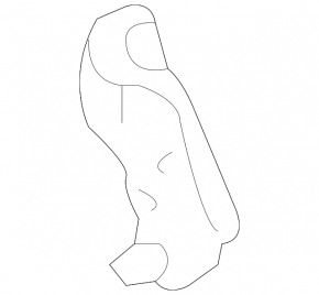 Front fender apron bracket, right, Toyota Prius 20 04-09