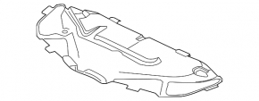 Insulation of the hood Acura MDX 14-16 prerest