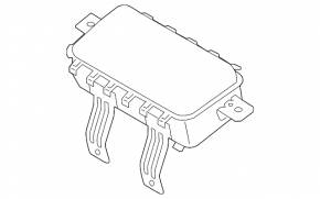 Kia Sportage 17-22 passenger airbag in the dashboard