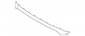 Central grille molding for Hyundai Santa FE 21-23