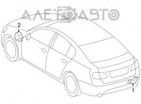 Computer SMART DOOR CONTROL Lexus GS300 GS350 GS430 GS450h 06-11
