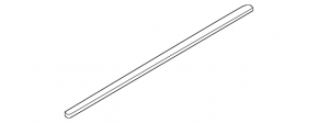 Front right inner door glass seal Audi A3 22-26