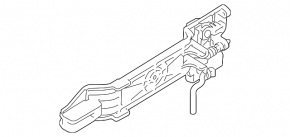 Ford Transit Connect MK2 13-25 Front Left Door Handle Mechanism