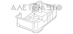 Mercedes C-class W205 15-19 Trunk Fuse Box Bracket