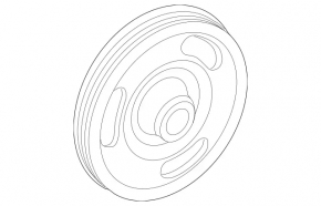 Mercedes A-Class V177 Crankshaft Pulley 19-22