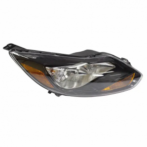 Front right headlight, bare, dark, Ford Focus mk3 11-14 pre-restoration