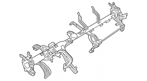 Mazda CX-9 16-23 Torpedo Reinforcement Pipe