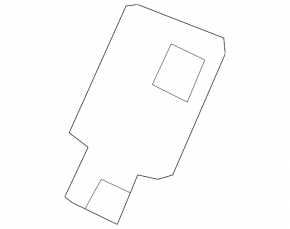 Airbag sensor door left Chevrolet Malibu 13-16