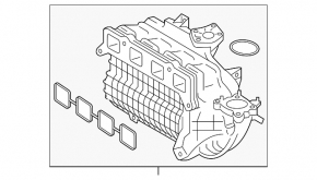 Lexus ES300h 13-18 intake manifold