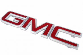 Emblem logo GMC radiator grille GMC Terrain 18-21 red