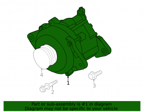 Generator Subaru XV Crosstrek 13-14