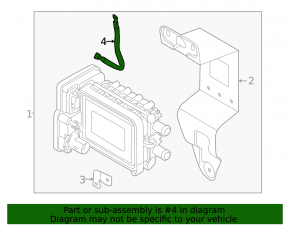 Ground wire for the Polestar 2 21-25 electric heater