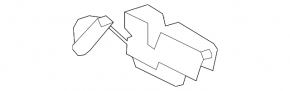 Hood Lock Audi Q7 4L 10-15