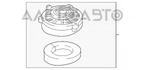 Front right shock absorber support for Audi Q8 19-25 3.0T MHEV