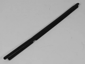 Door-glass molding, center rear left, Jeep Patriot 11-17 matte
