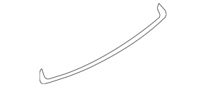 Central rubber seal for the trunk door of a BMW X5 E70 07-13