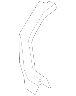 TV bracket, right eyelash, Subaru B10 Tribeca