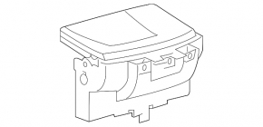 Lexus ES350 07-09 Black Cup Holder Pocket